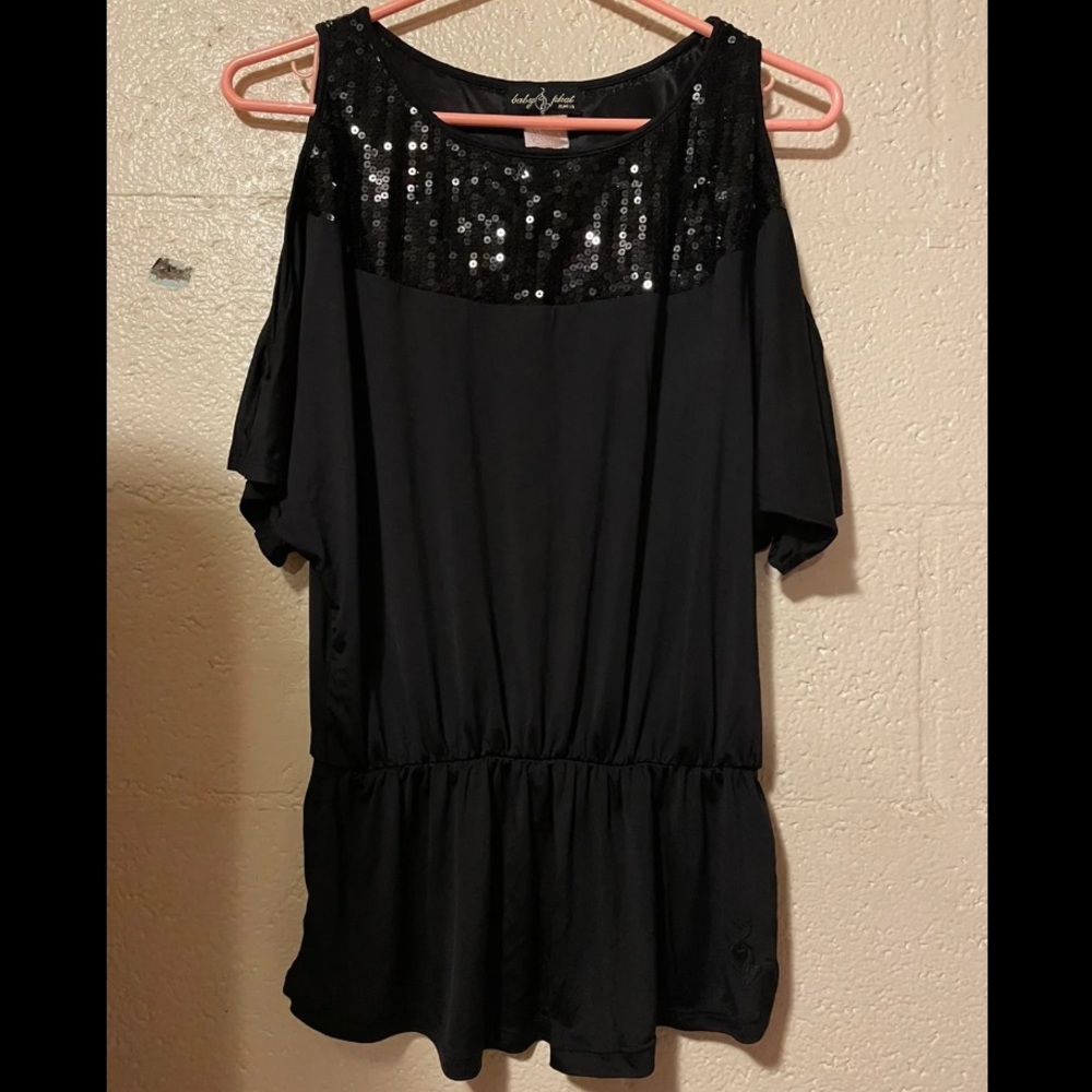 Baby Phat Black Blouse